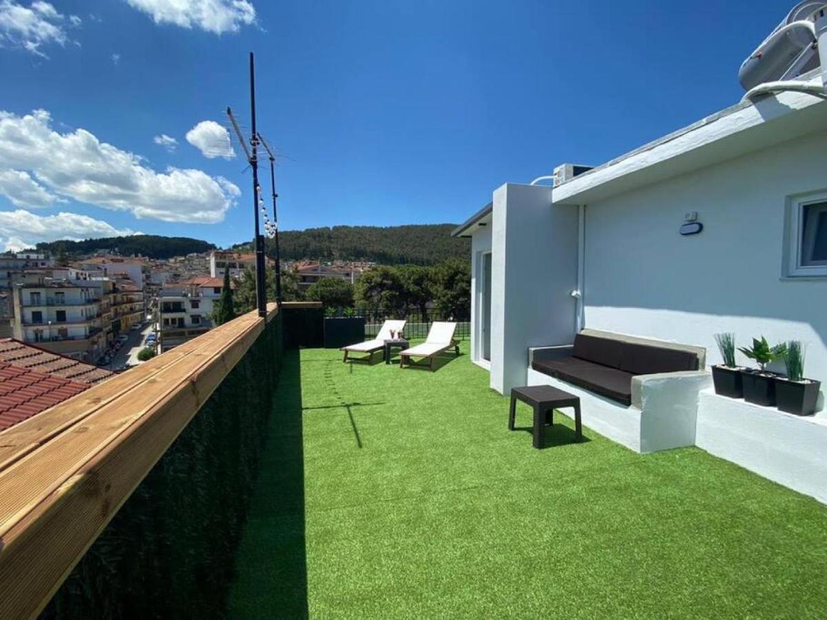 Rooftop Apartment With Garden In Giannina Esterno foto