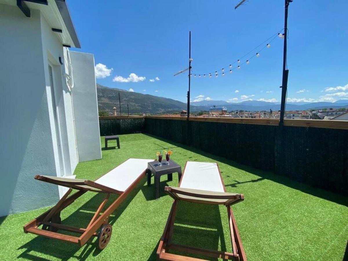 Rooftop Apartment With Garden In Giannina Esterno foto